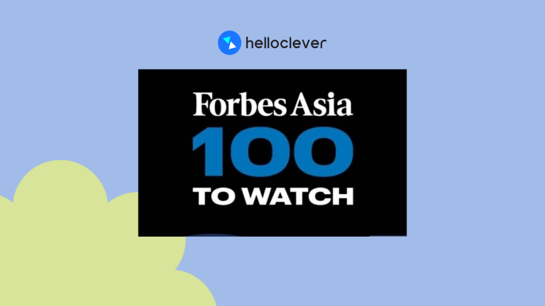 Hello Clever Named One of Forbes Asia 100 to Watch 2024.